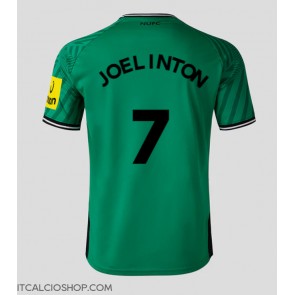 Newcastle United Joelinton #7 Seconda Maglia 2023-24 Manica Corta